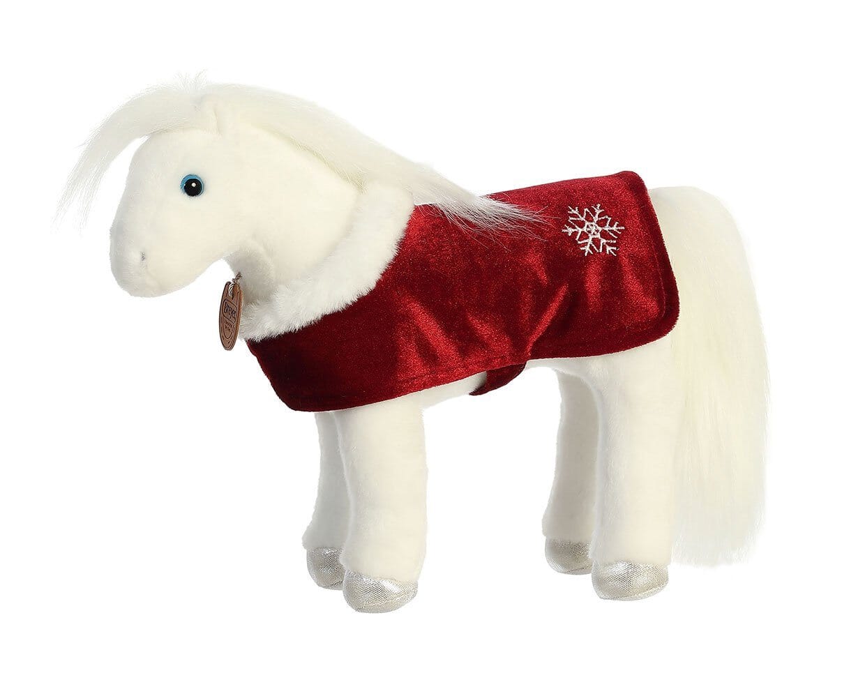 13" PLUSH HOLIDAY HORSE - JOY | Retired