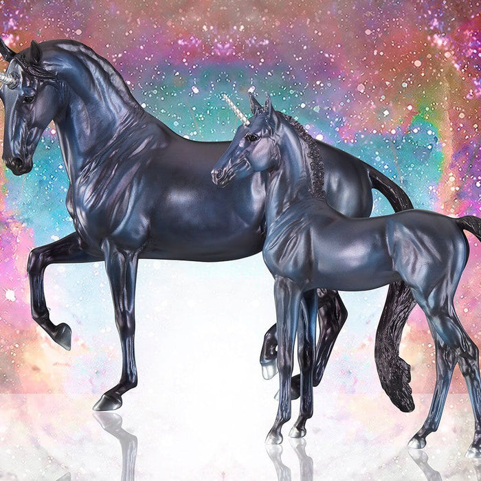 Bellatrix & Spica | Unicorn Mare & Foal Gift Set | Retired