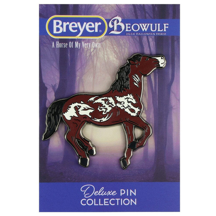 Beowulf Deluxe Enamel Pin | Retired - shown on packaging