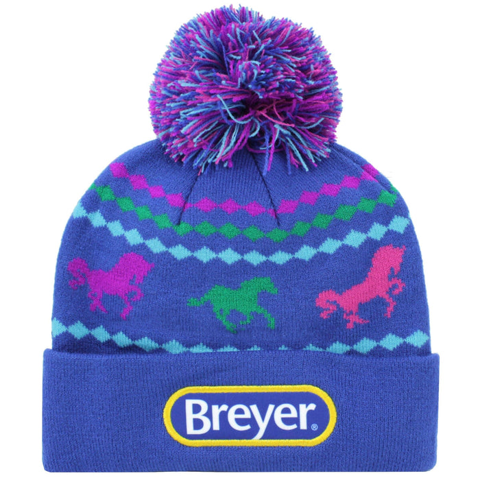 Breyer Blue Pom-Pom Winter Hat | retired