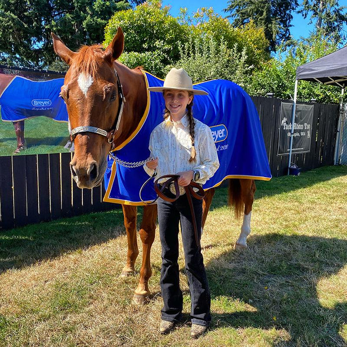 Checkers Visits Tack Room Too