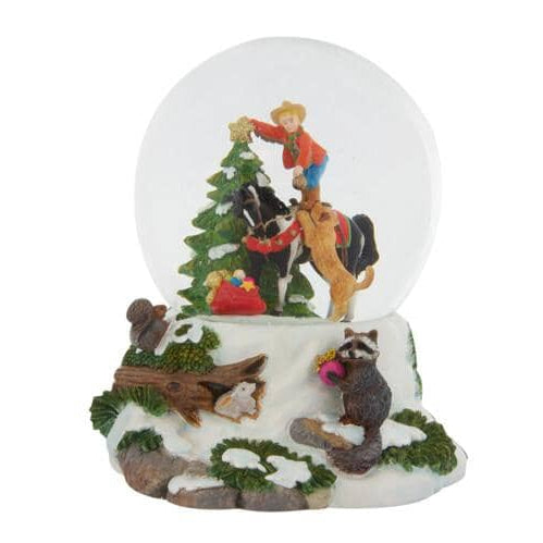 Country Christmas - 2010 Musical Snow Globe | Retired