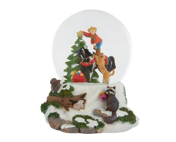 Country Christmas - 2010 Musical Snow Globe | Retired