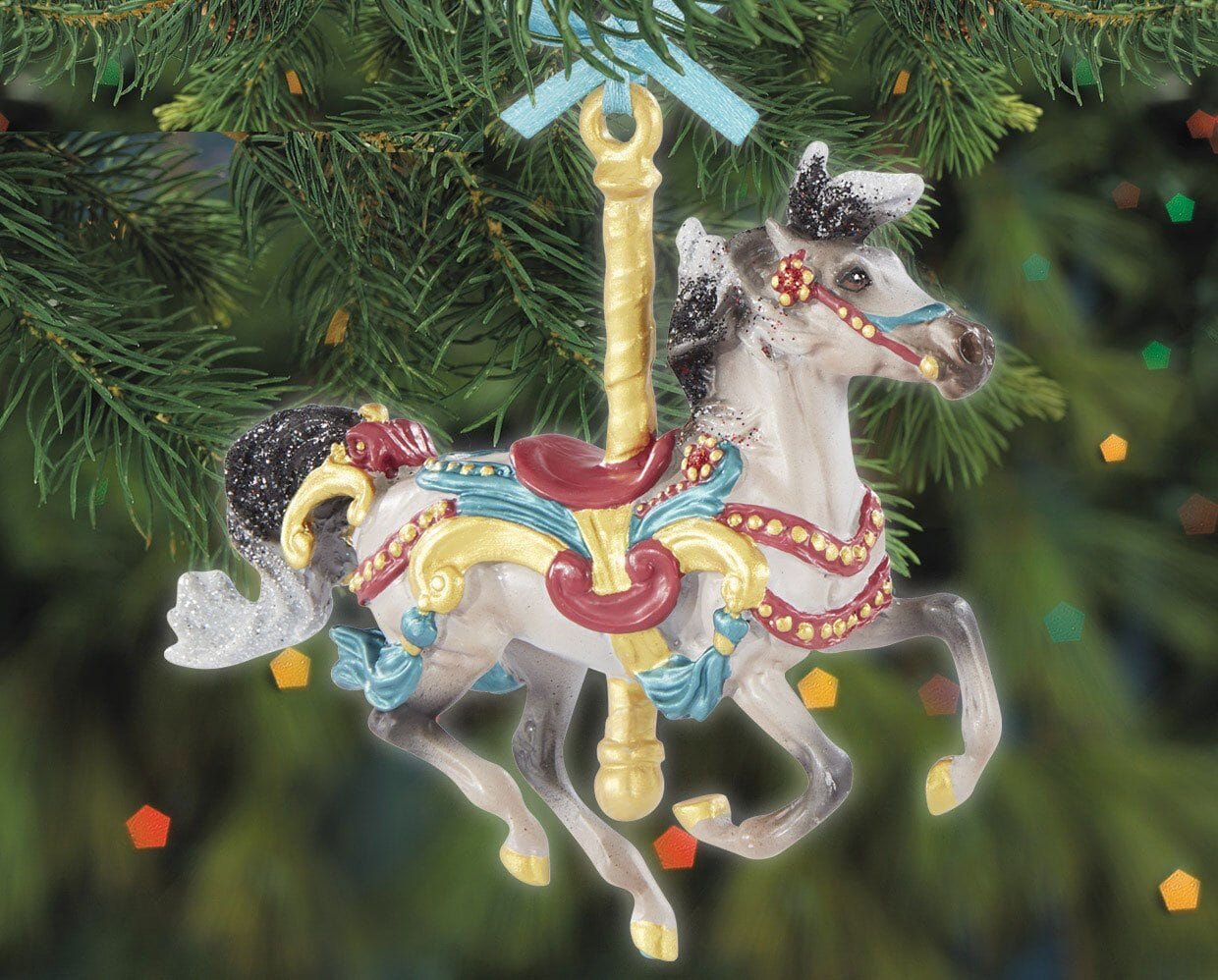 Flourish | Carousel Ornament | Retired