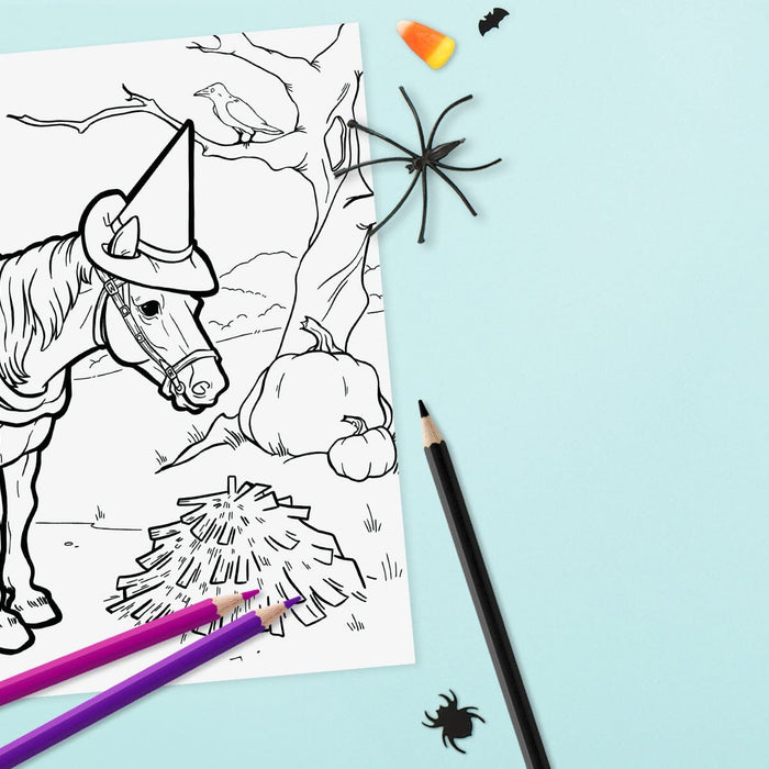 Halloween Coloring Contest 2024