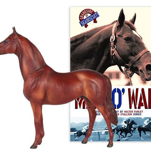 Man o' War Model and Book Set | Retired