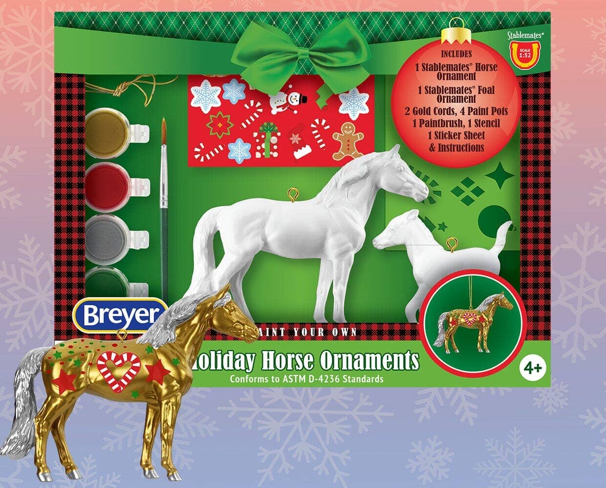 Paint Your Horse Ornament Craft Kit Retired BreyerHorses