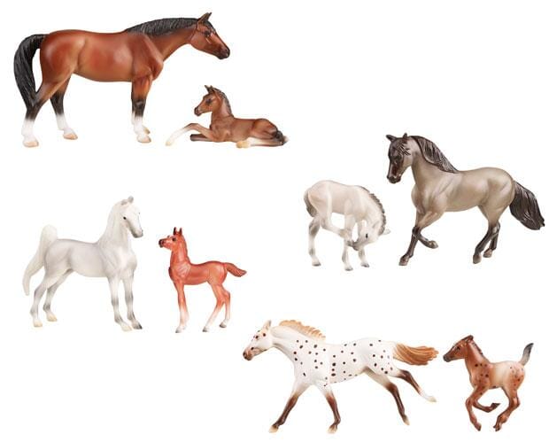 Stablemates Horse & Foal 4 Pc Assortment | Retired