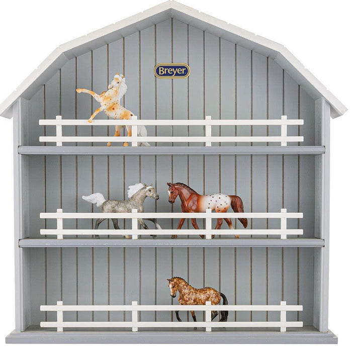 Stablemates Wood Shadowbox Barn Display | Retired