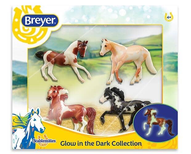 Stablemates¬Æ Magical Glow in the Dark  4 Horse Set | Retired