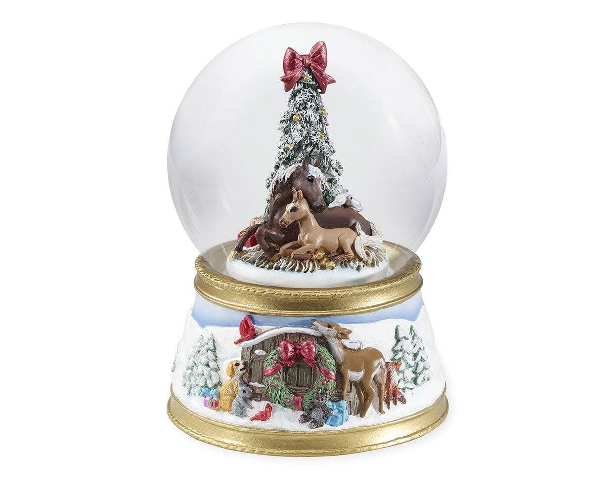 The Gift of Love - Musical Snow Globe | Retired