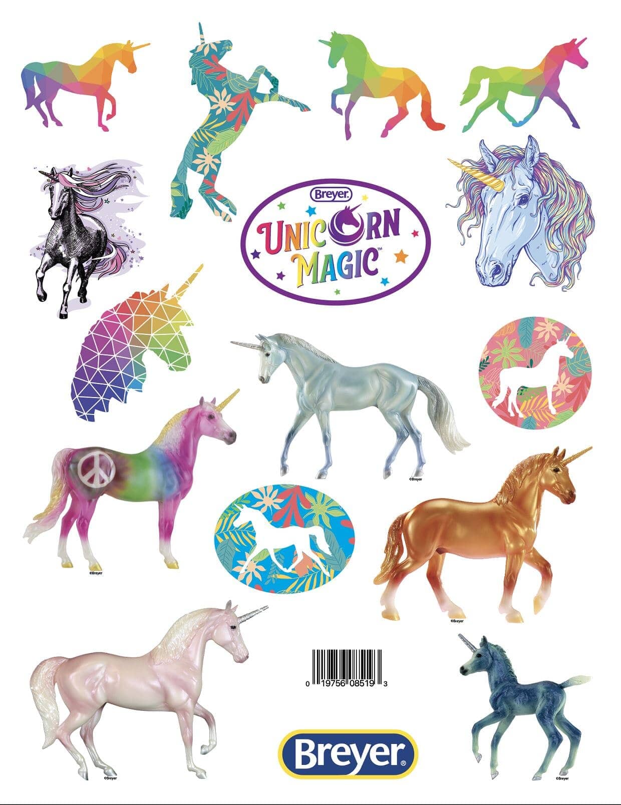 Unicorn Sticker Collection | Retired