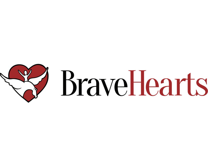 Brave Hearts Logo - Full size image