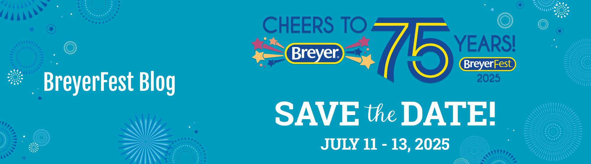 BreyerFest Blog Header - 75th Anniversary