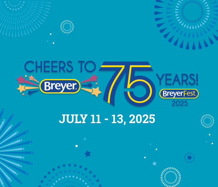 Cheers to 75 Years of Breyer - Mobile Header