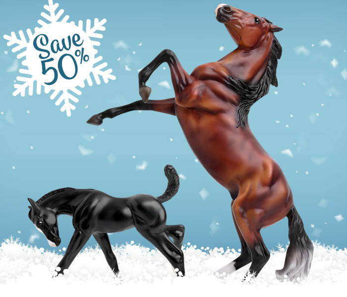 Save 50% on Paint Your Own Horses - Quarter Horse & Saddlebred