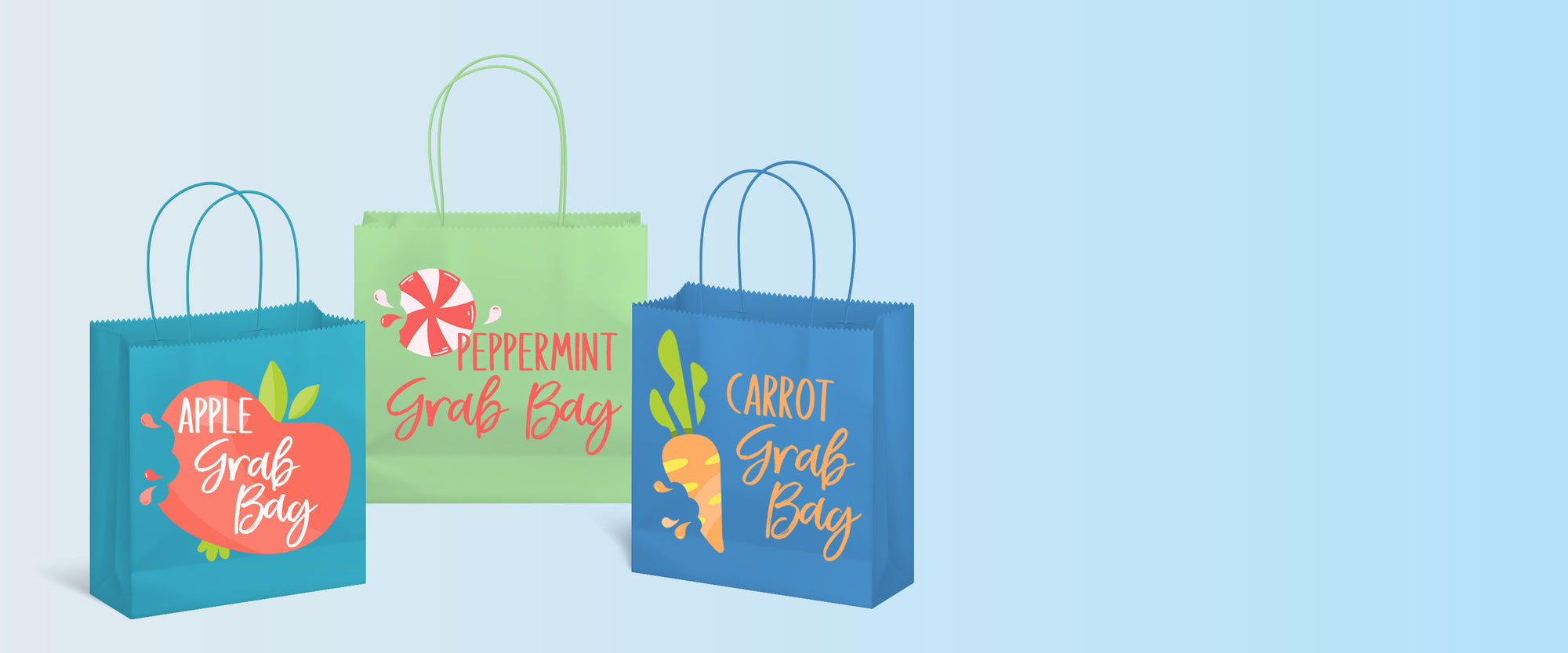 New Deluxe Grab Bags! - Apple, Carrot and Peppermint