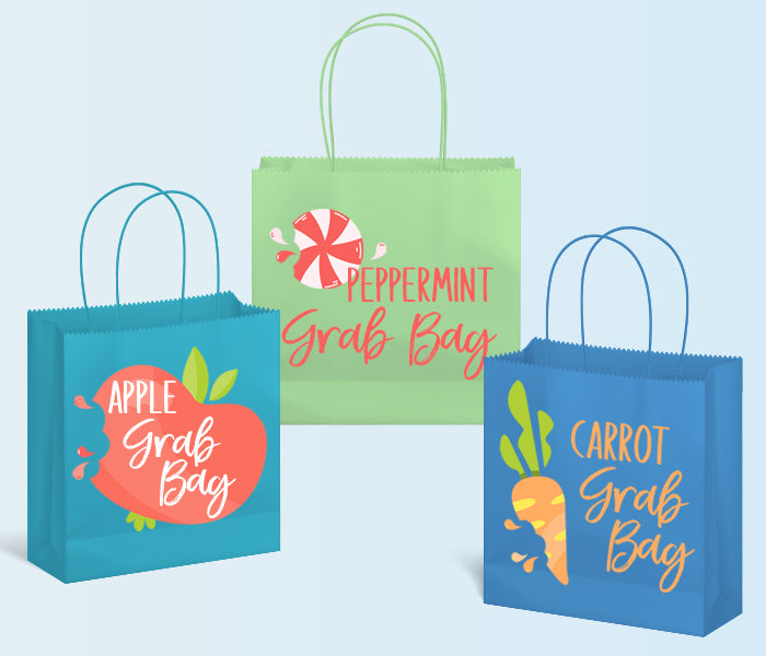 New Deluxe Grab Bags! - Apple, Carrot and Peppermint