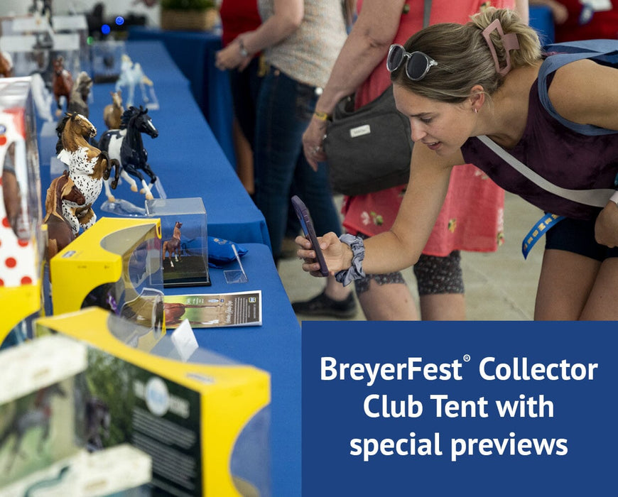 BreyerFest Collector Club Tent with special previews