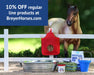 10% off regular line products at BreyerHorses.com