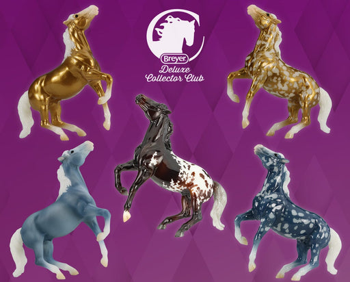 2025 Deluxe International Collector Club Membership - Stablemates Shown on Purple Background