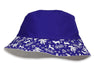 75th Anniversary Bucket Hat - 75th anniversary blue and white prints on the brim