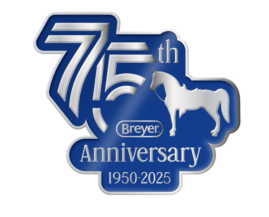 75th Anniversary Enamel Pin rendering