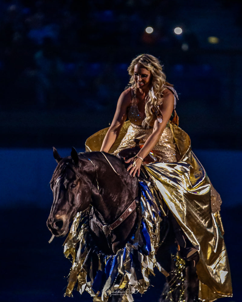 Sharee Schwartzenberger riding Game Day Surprise