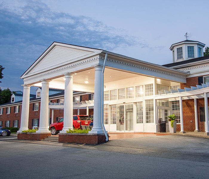 The Entrance to a Hotel at BreyerFest