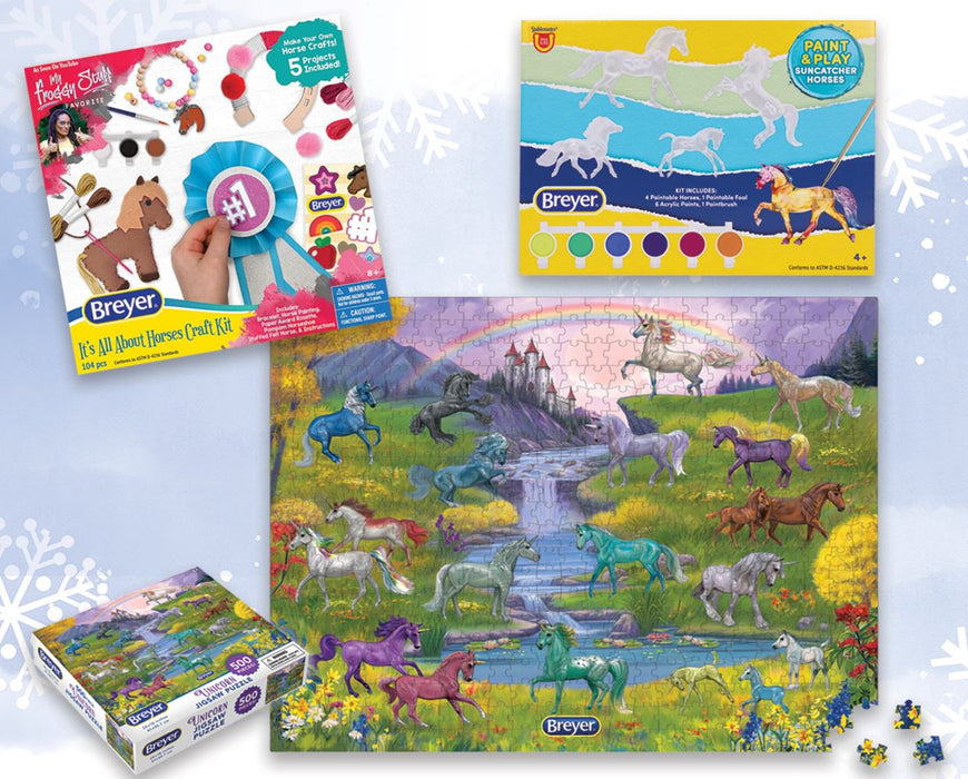 Activity Bundle featuring a puzzle and crafts