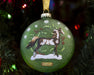 Breyer American Saddlebred Artist Signature ornament on Christmas tree