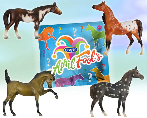 Breyer April Fool's Blind Bags - Foil bag with four horses