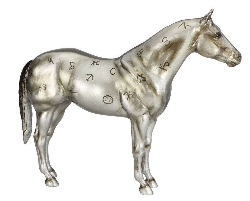 AQHA | 85th Anniversary Best Remuda Model facing right on white background