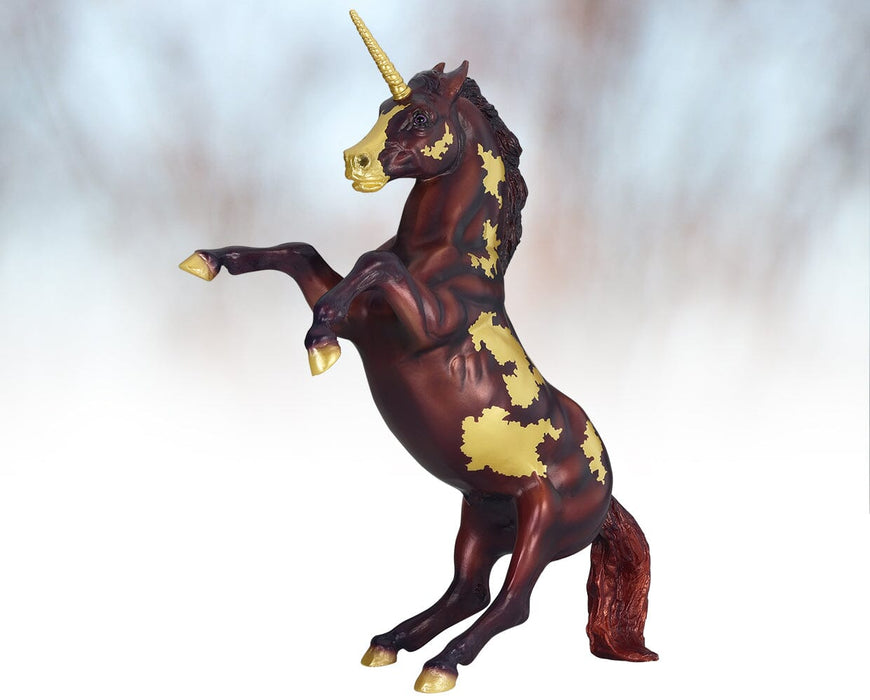 Auryn | Freedom Series Unicorn - rearing to the left