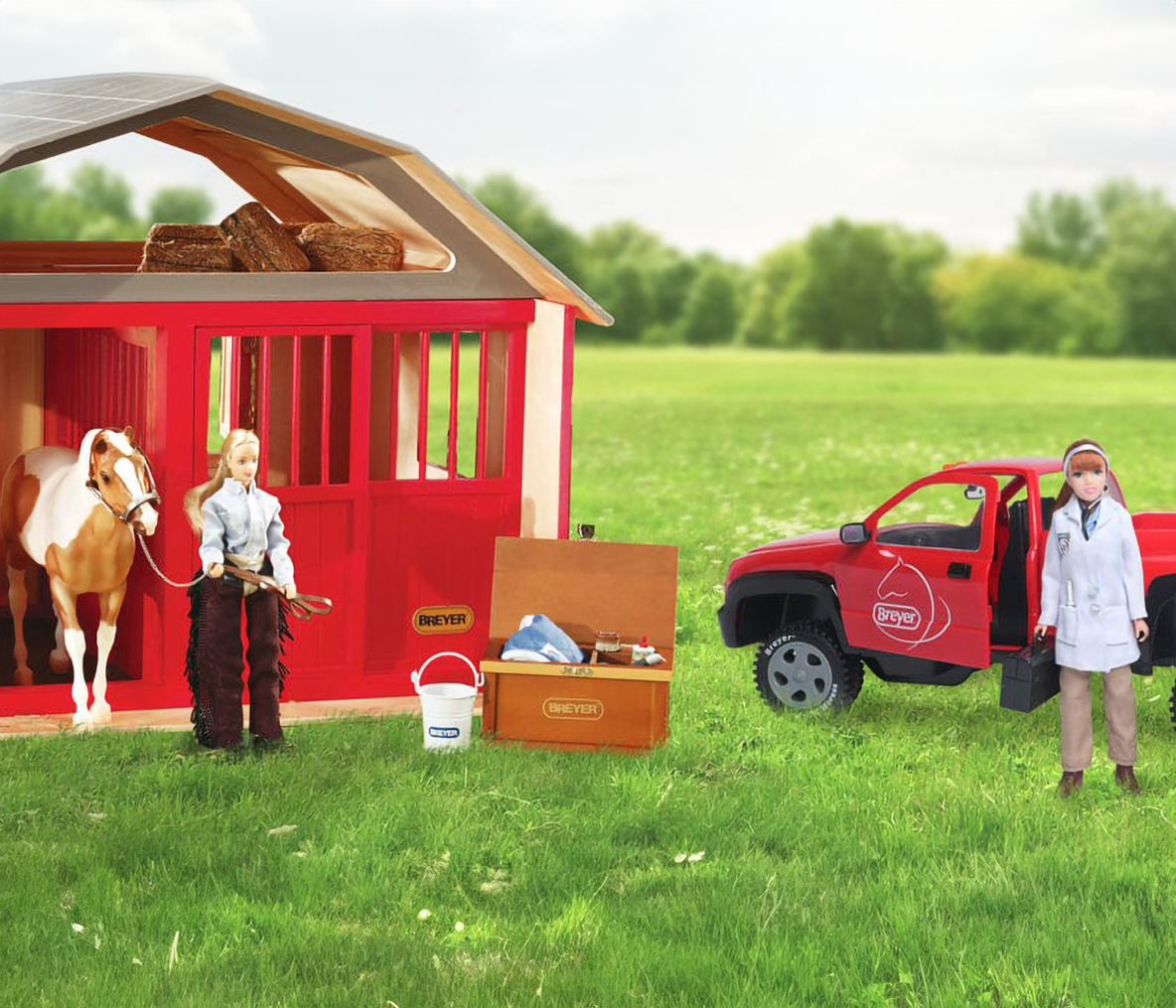 Barns and Vehicles — BreyerHorses.com