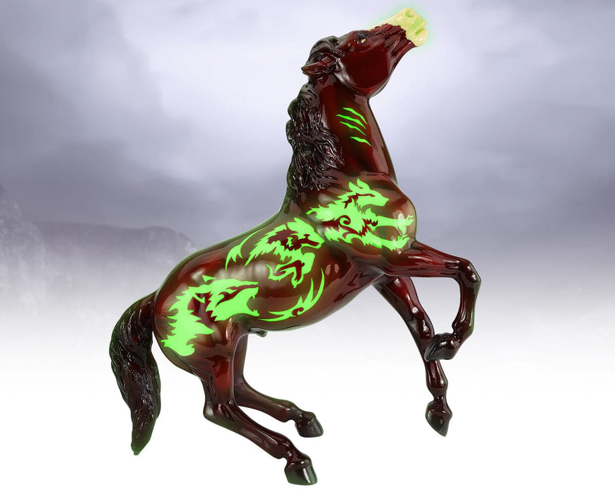 Beowulf | 2024 Halloween Horse facing right and glowing