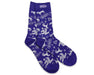 Breyer 75th Anniversary Socks - Blue with grey decorations