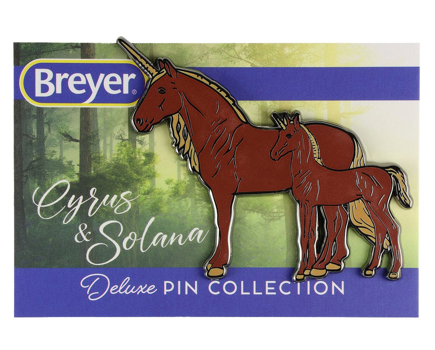 Cyrus & Solana Pin Model Breyer 