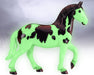 Draftula | 2024 Freedom Series Halloween Horse facing right and glowing