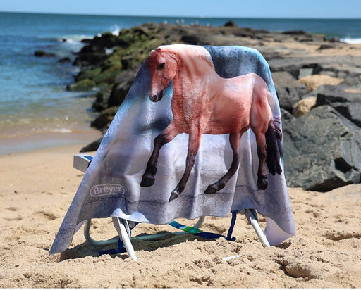 Fjord Beach & Bath Towel on a beach chair