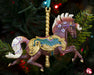 Breyer Fleur Carousel Horse ornament on Christmas tree