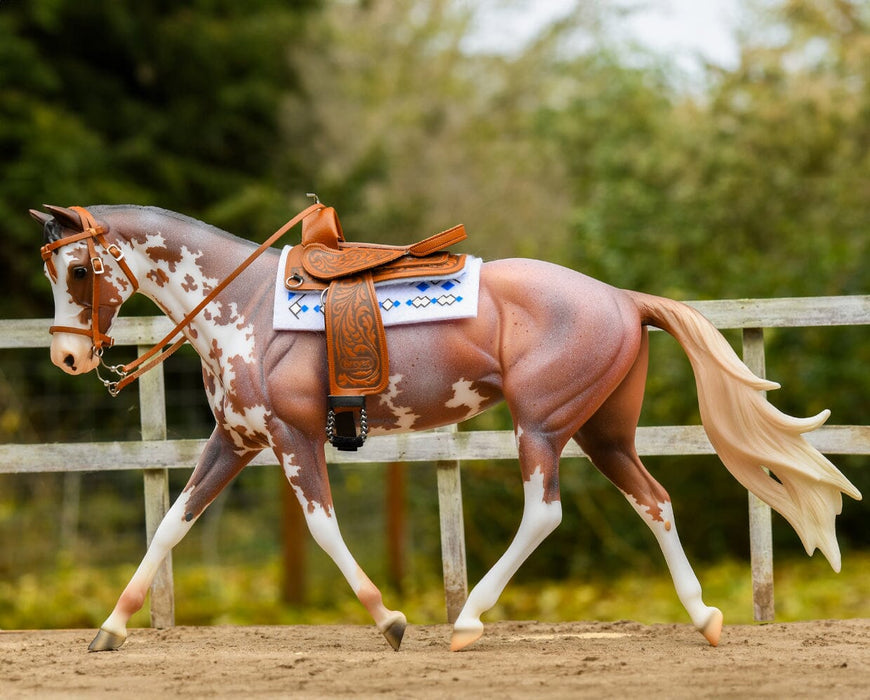 Breyer Traditional Full Moon Rising with tack