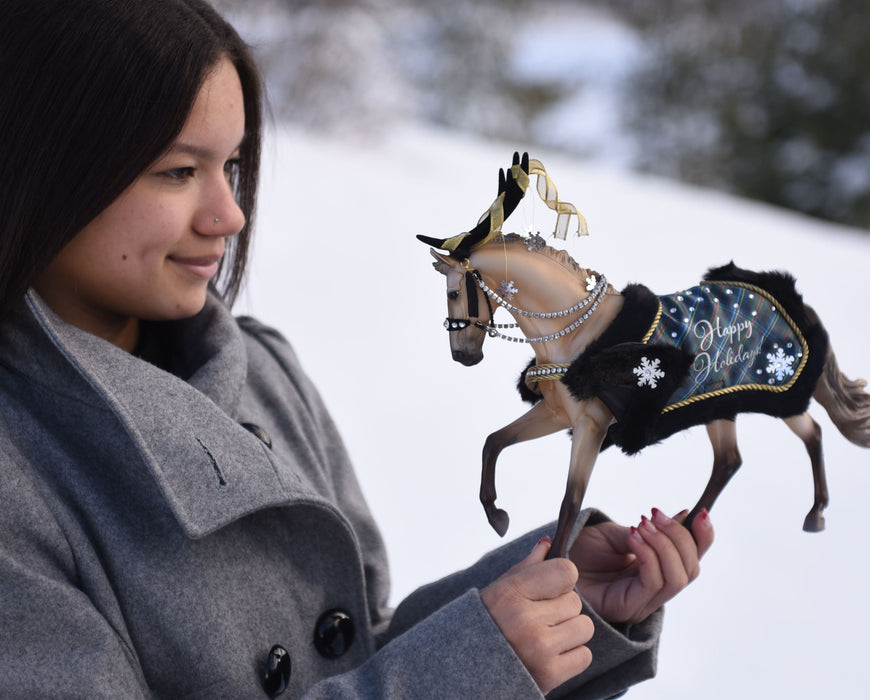 Highlander | 2023 Holiday Horse Model Breyer 