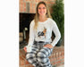 Highlander Loungewear - Women's - model by fireplace