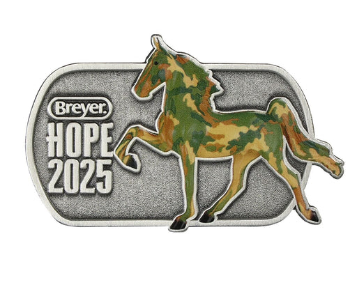 Hope 2025 Pin on white background