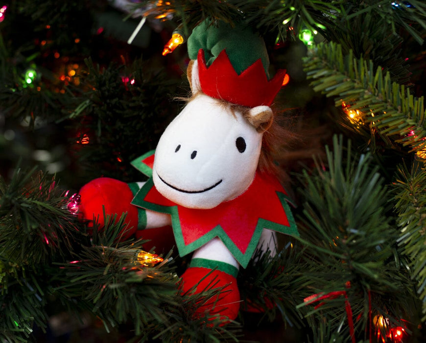 Breyer Jingle Holiday Plush in Christmas tree