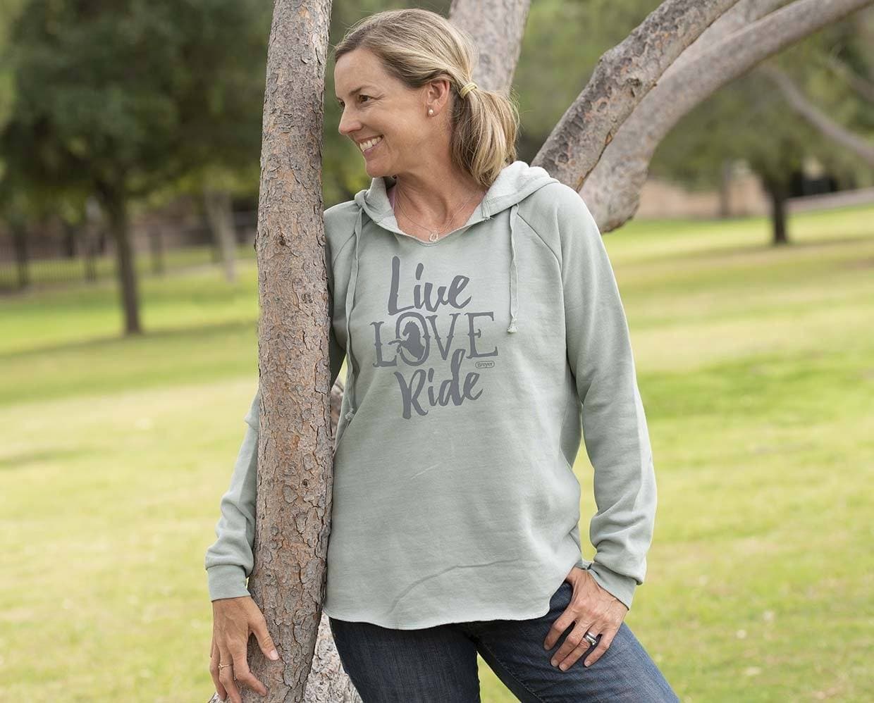 Shop Apparel - Live Love Ride Hoodie Apparel Breyer 