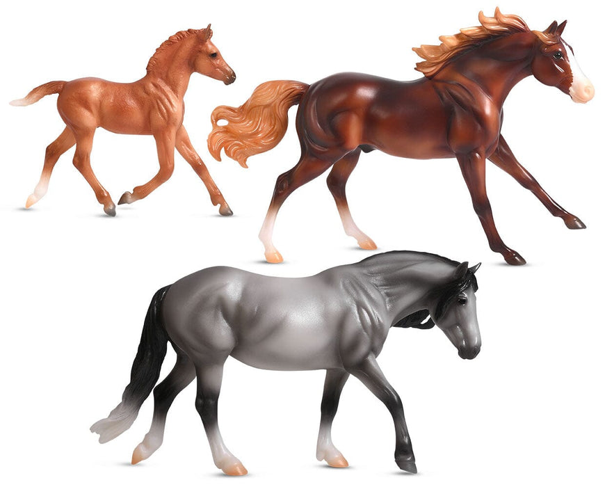 Playful Pony Horse Family - Models shown