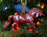 Breyer Scarlet - Unicorn Ornament on Christmas tree