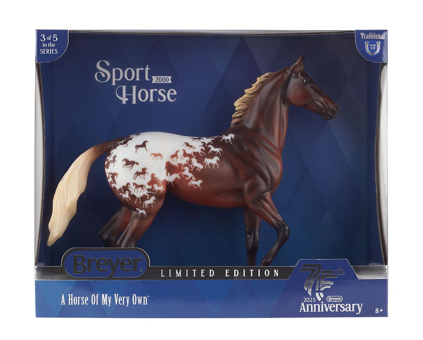 Sport Horse | Breyer 75th Anniversary in packaging